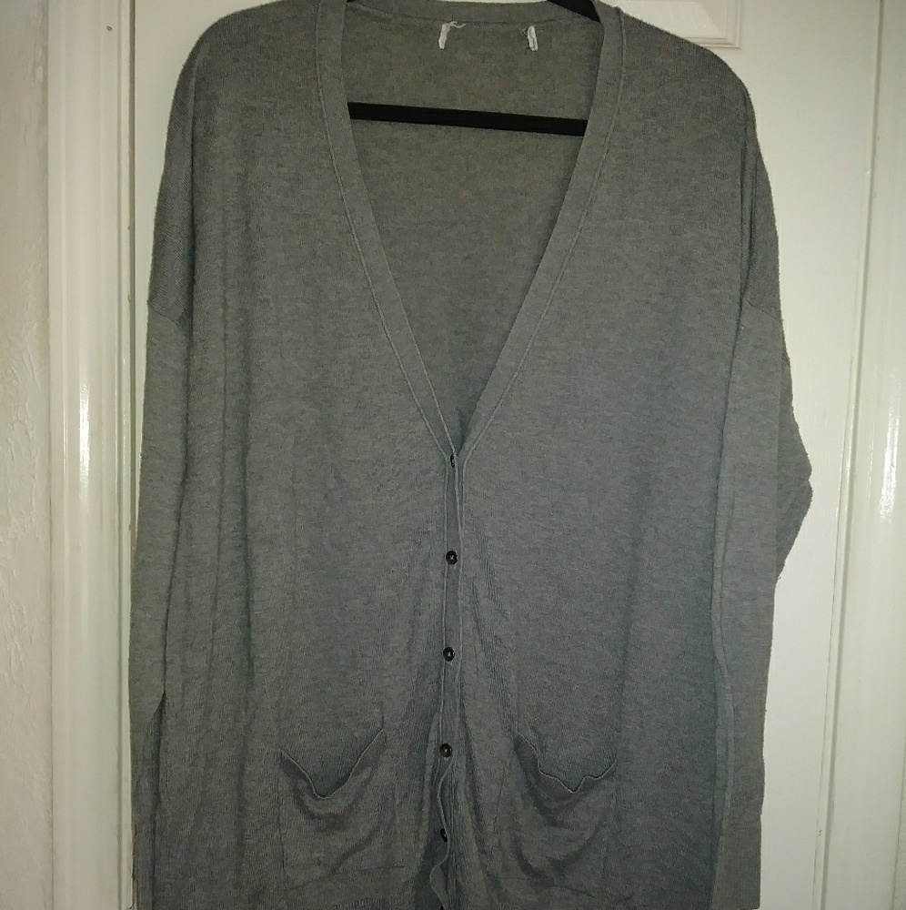 🍁TEMPORARY PRICE DROP🍁 Grey Boyfriend Cardigan